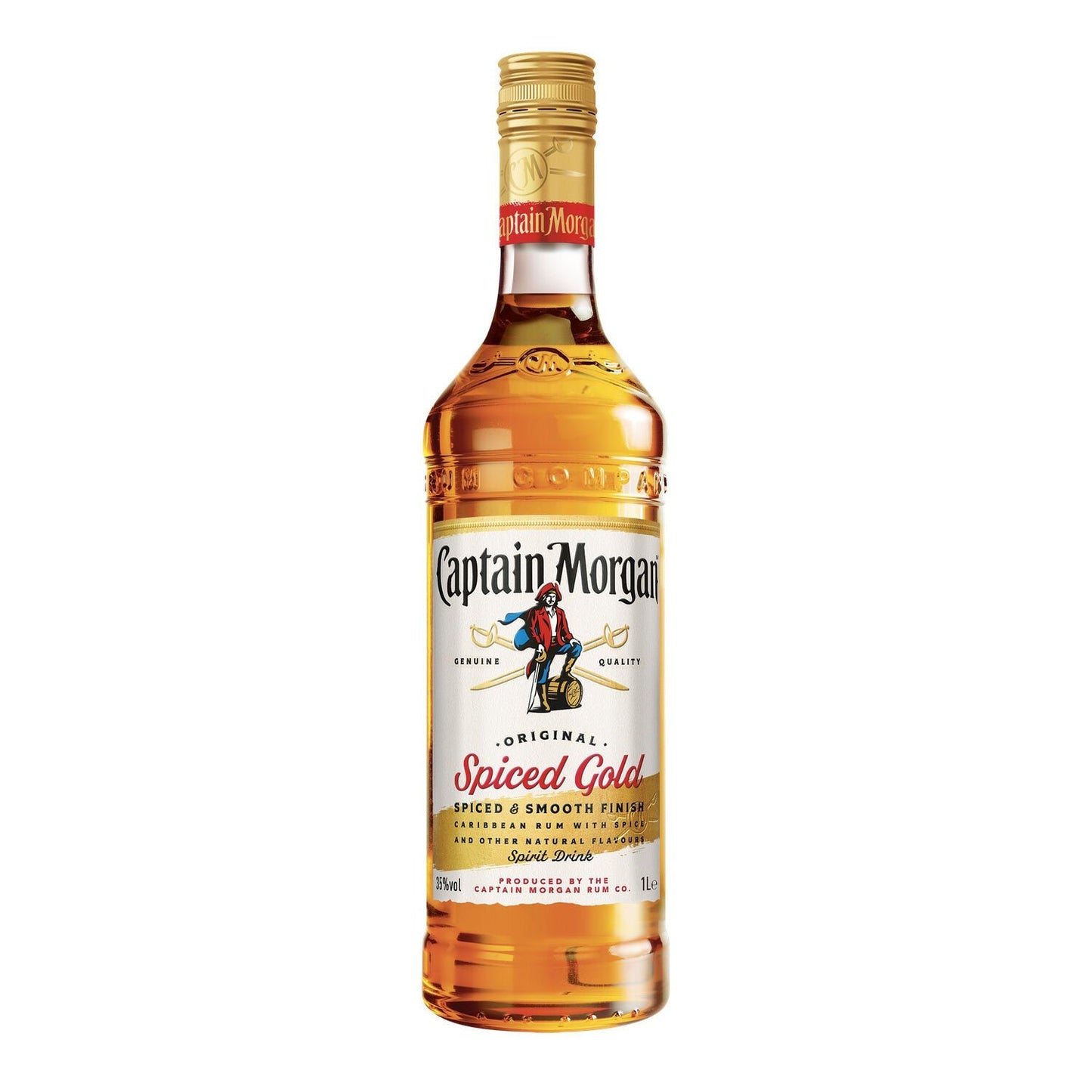 CAPTAIN MORGAN SPICED GOLD 100CL 35%