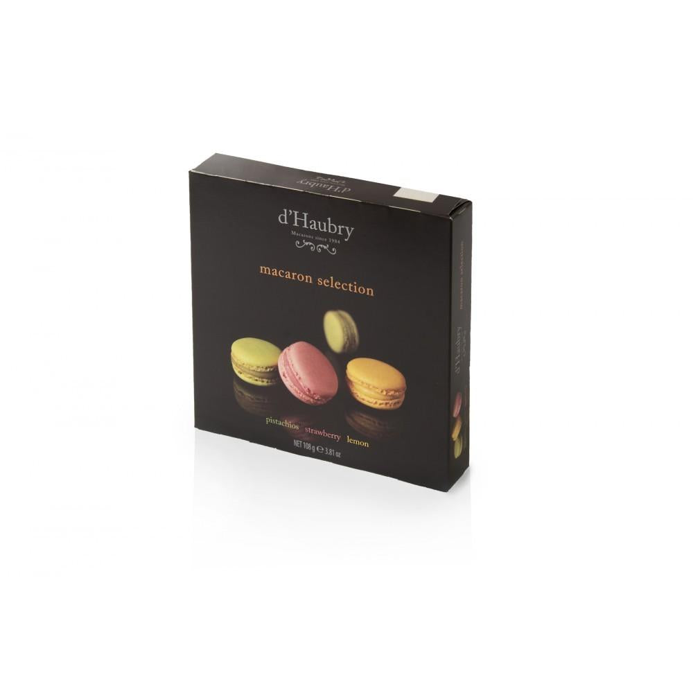 HAUBRY 9 MACARONS FRAIS PIST CITRON 108G