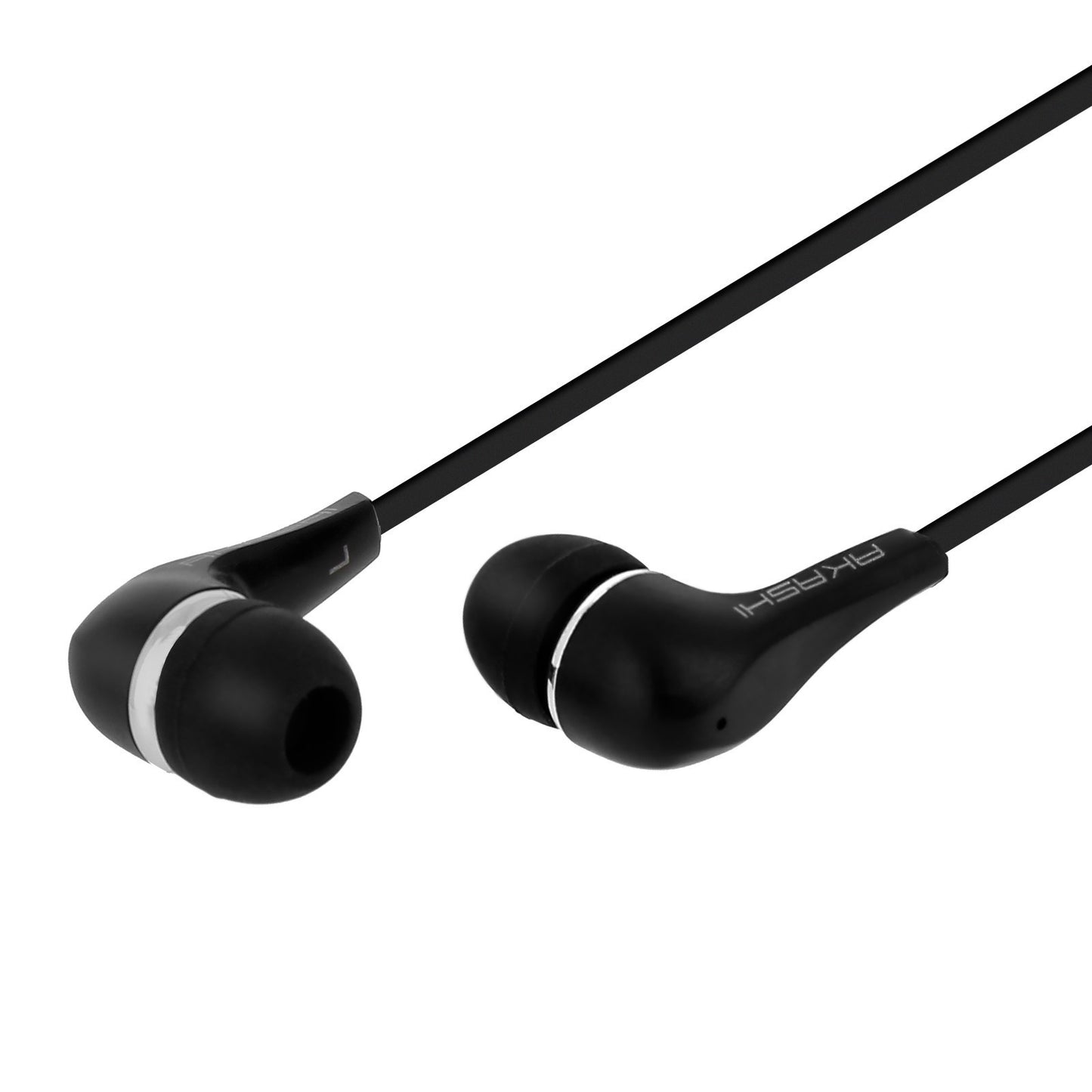 AK-EARPHONES INTRA MFI BLK